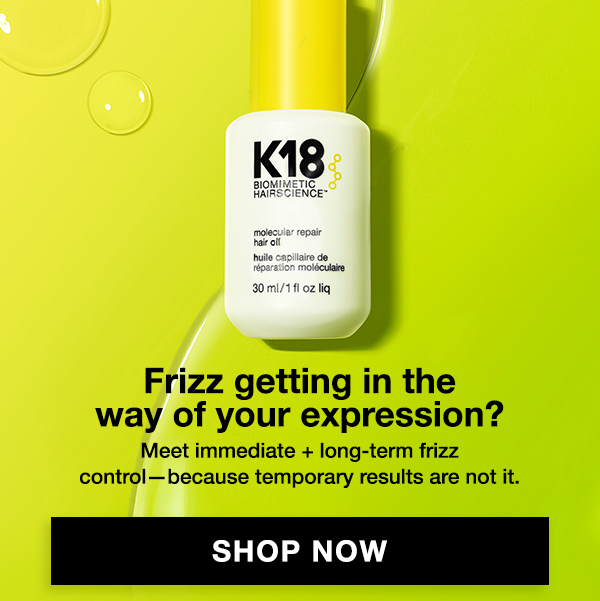 the future of frizz control K18 Hair