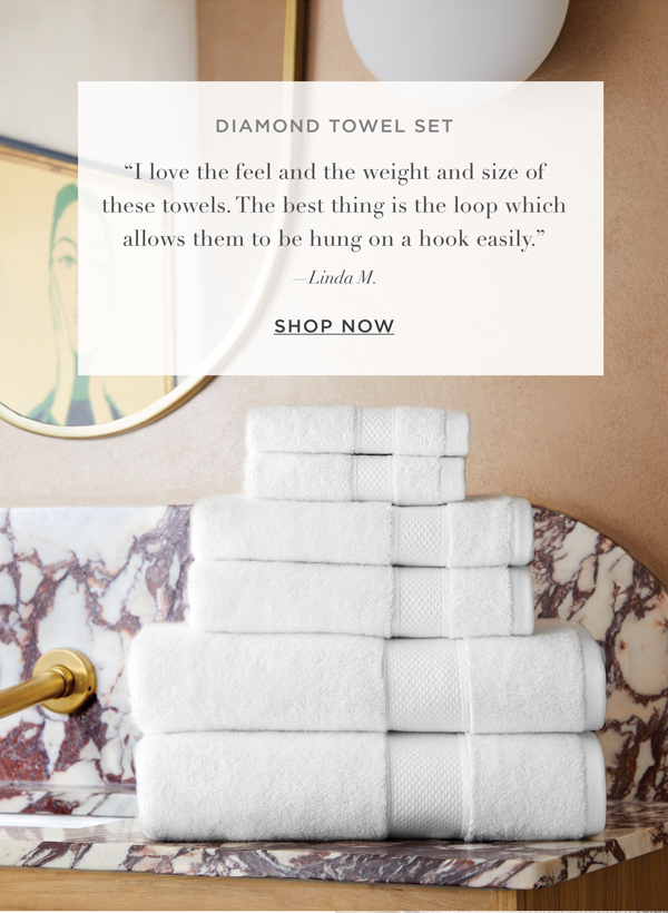 Diamond Towel Set