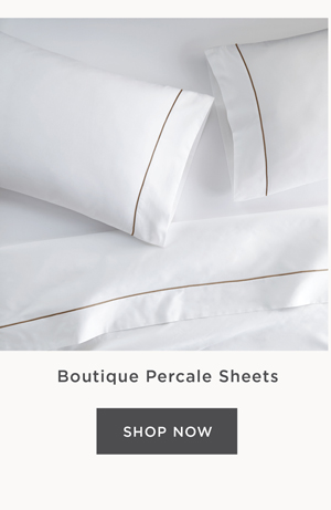 Boutique Percale Sheet Set