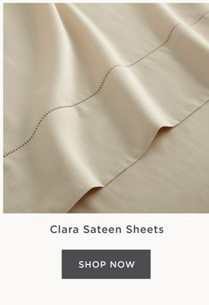 Clara Sateen Sheet Set