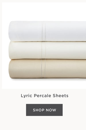 Lyric Percale Sheet Set
