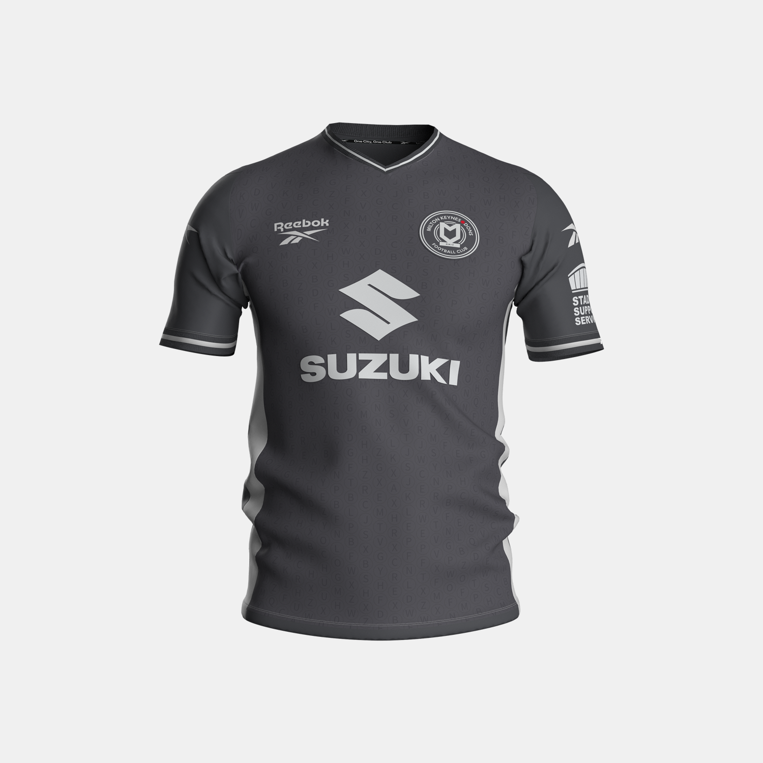 MK Dons Away Playing Men's Jersey 