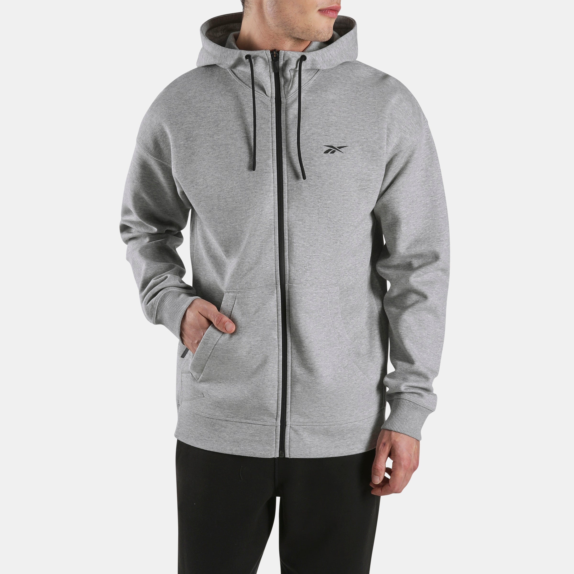 Athlete Double Knit Full Zip Hoodie 