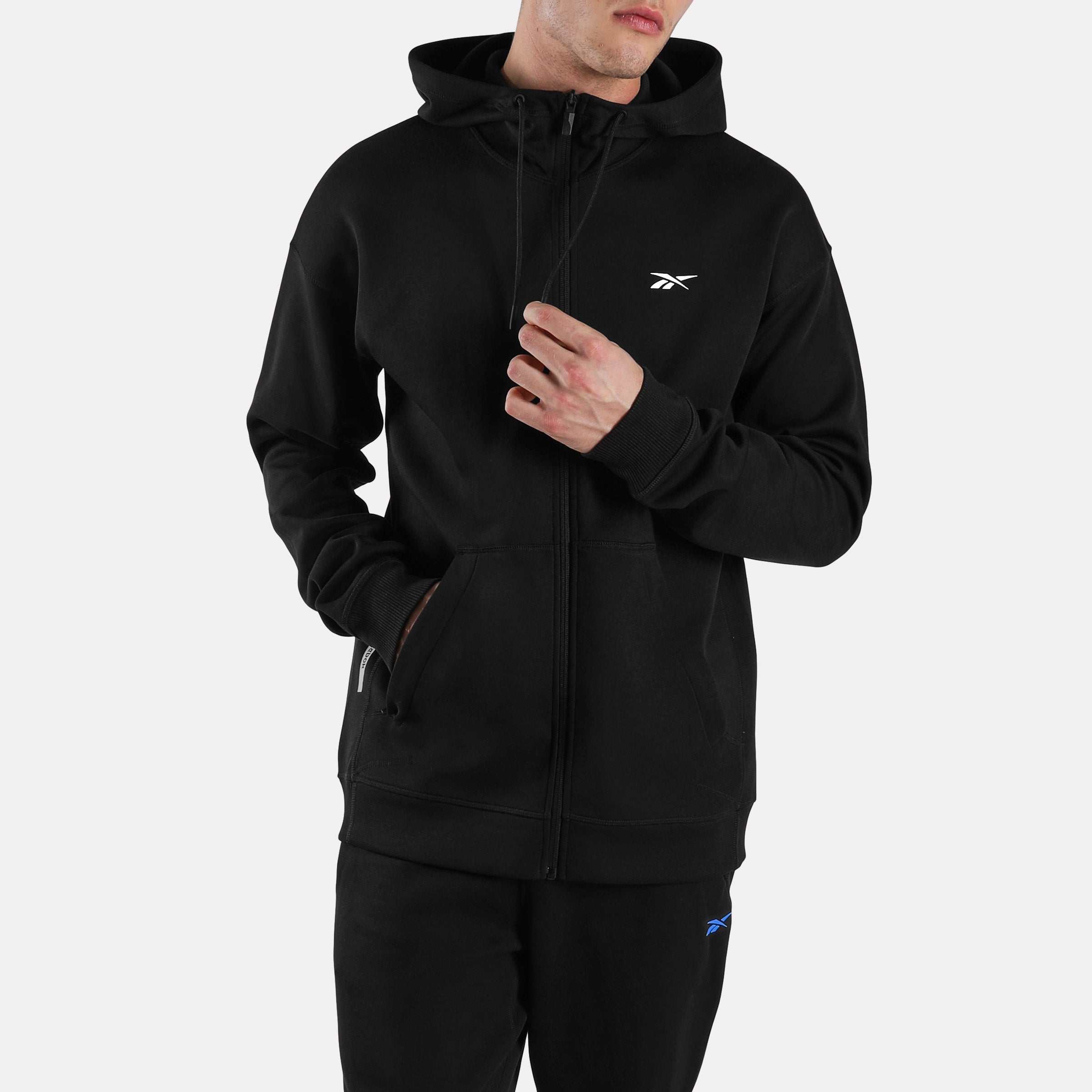 Athlete Double Knit Full Zip Men's Hoodie