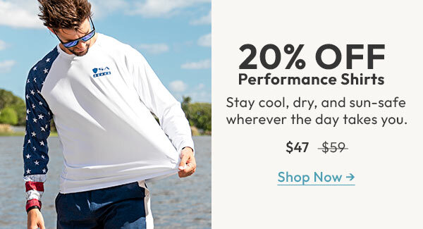 20% OFF Performance Shirts | Shop Now 
