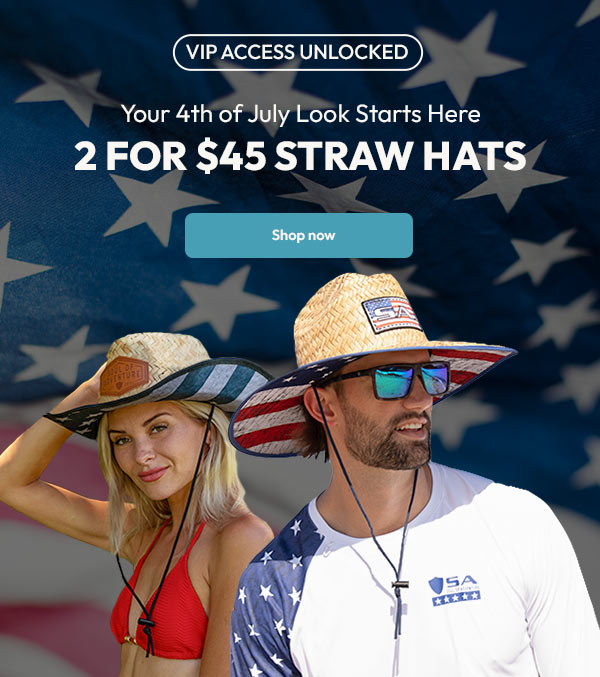 2 for $45 Straw Hats | Shop Now 