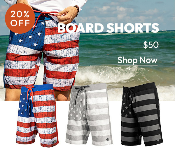 Board Shorts Only $50 | Shop Now 