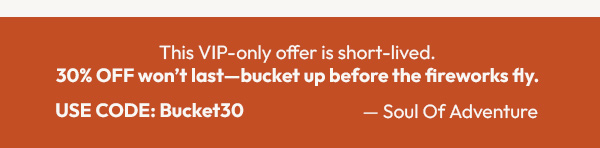 30% OFF Bucket Hats | Shop Now