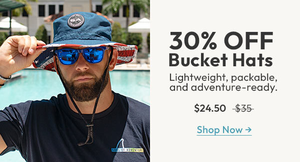 30% OFF Bucket Hats | Shop Now 