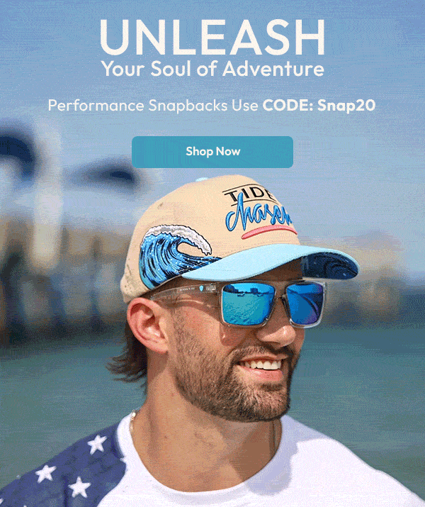 20% OFF Performance Snapback | Shop Now