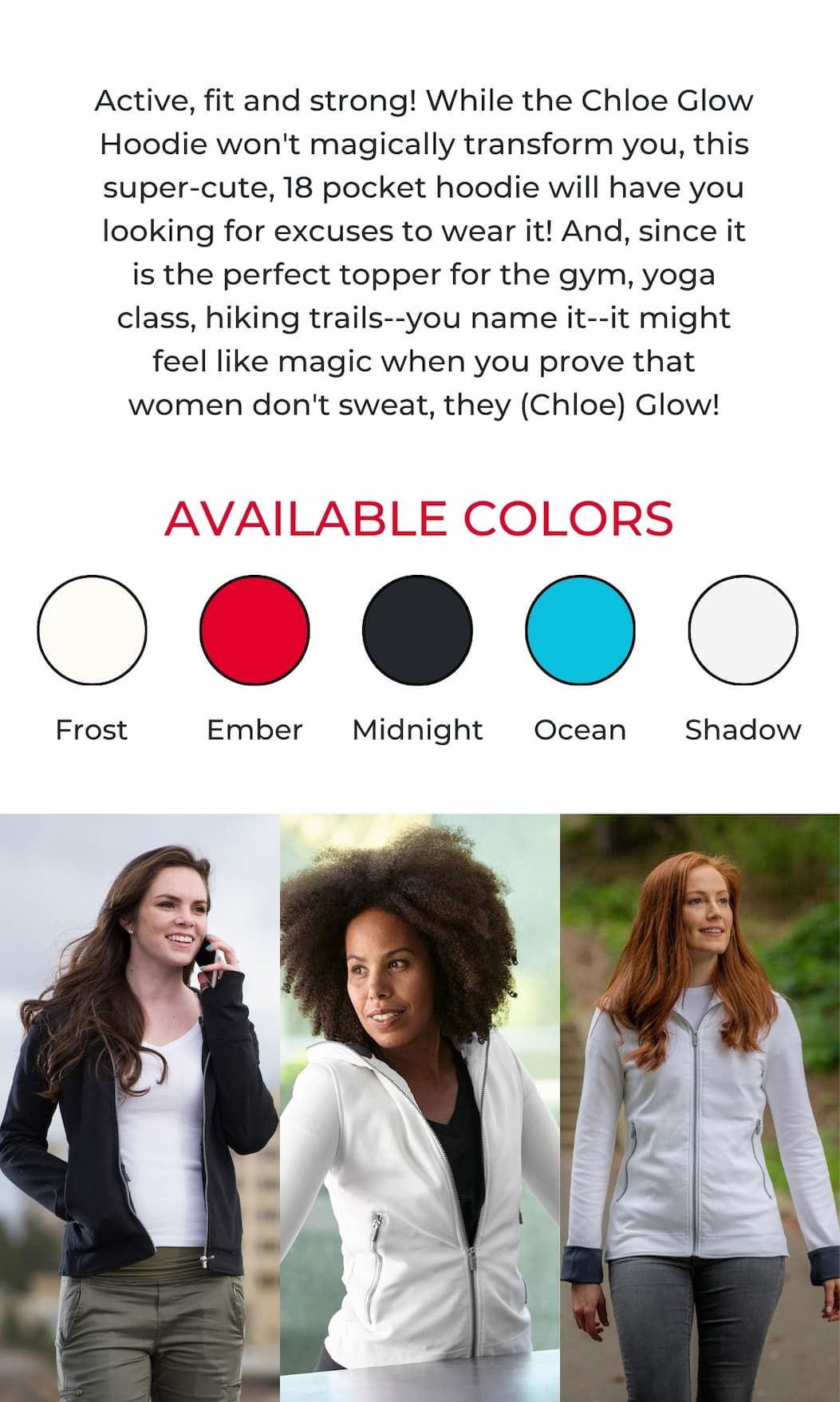 Chloe Glow Hoodies Are Back In Stock