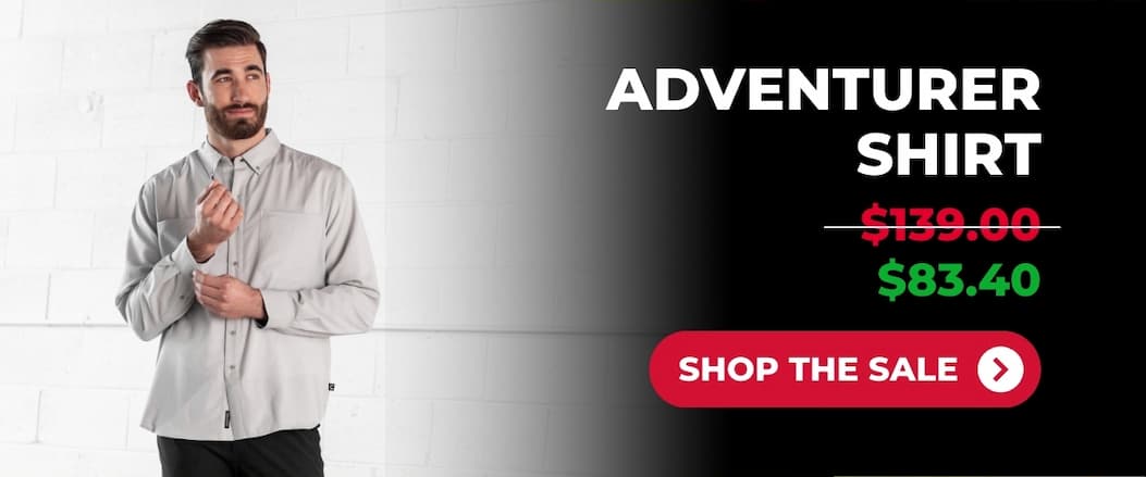LASTSALE 2025 40% off the Adventurer Shirt