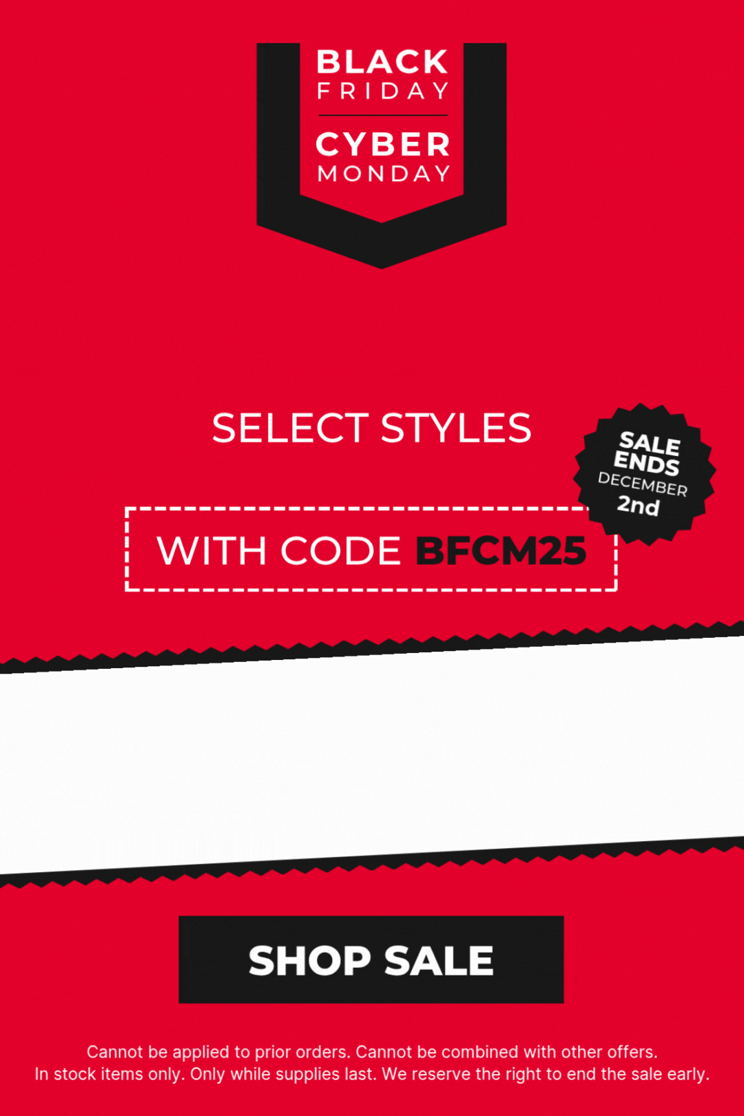 2025 30% off Black Friday - Cyber Monday deals through December 2nd