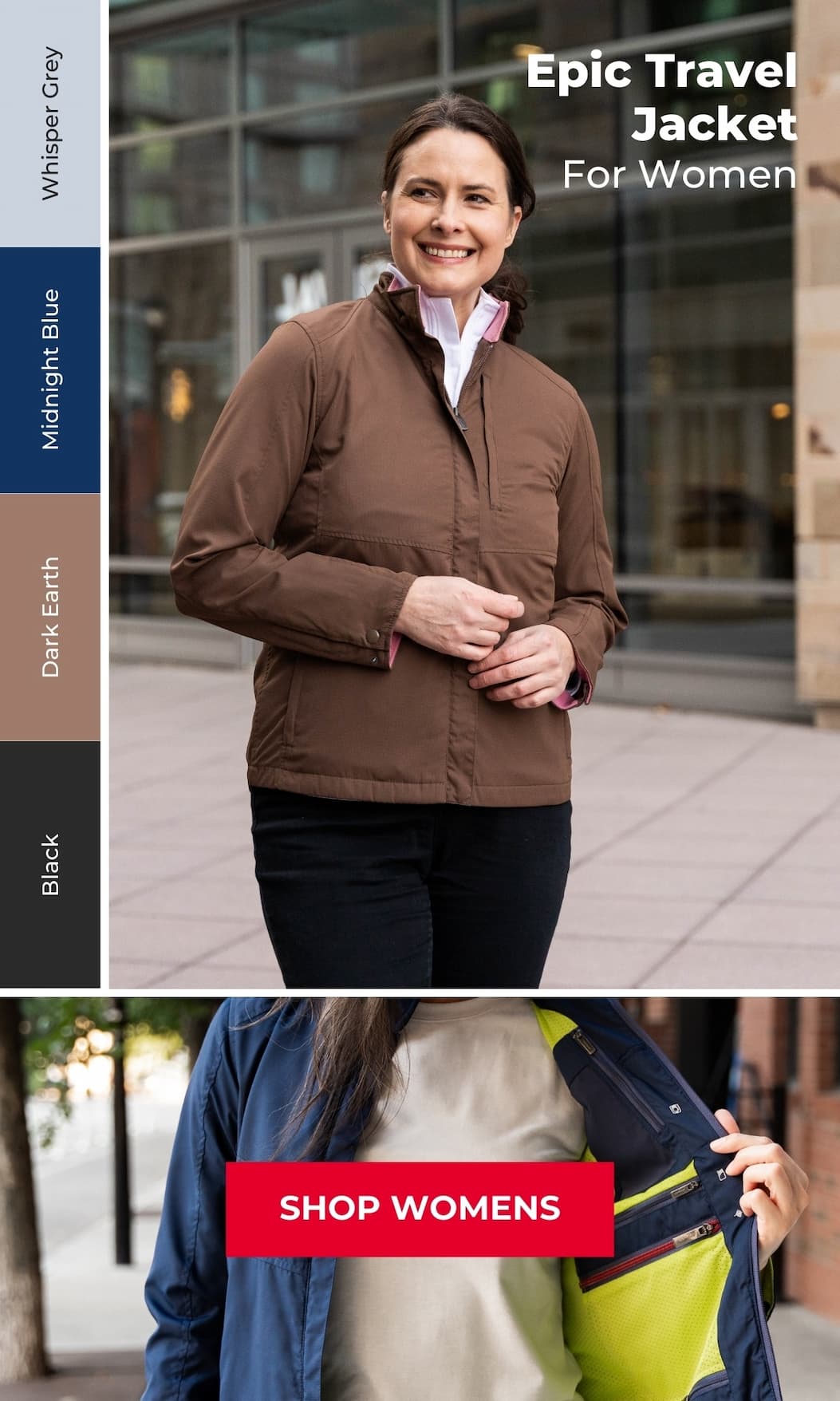 The Epic Travel Jacket for Women