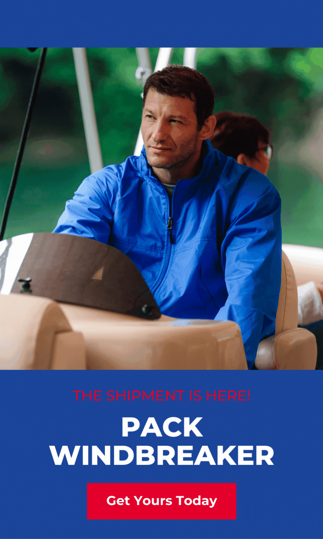 Pack Windbreakers are Back in Stock & ON SALE for Father's Day