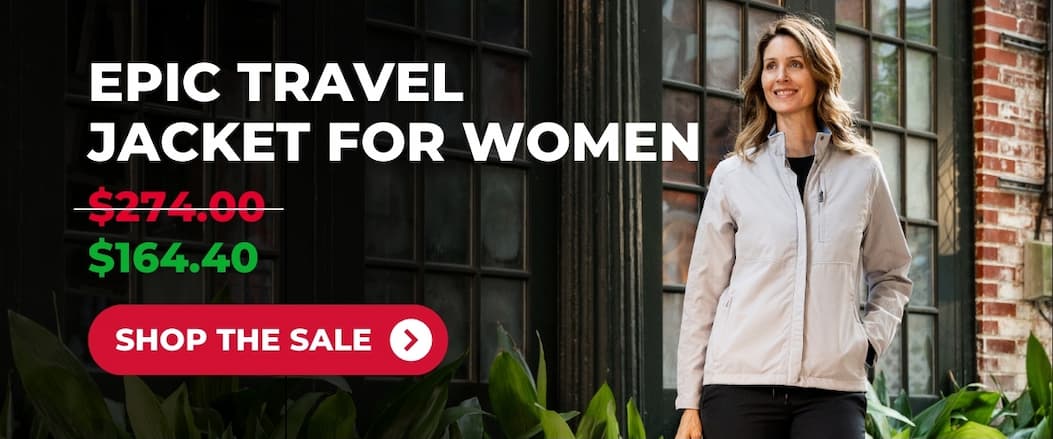 LASTSALE 2025 40% off the Epic Travel Jacket for Women