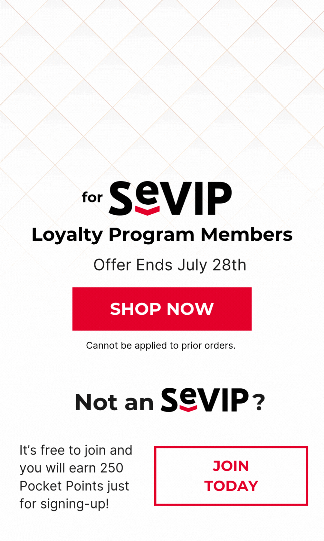 Triple Pocket Points for SeVIPs through July 28th