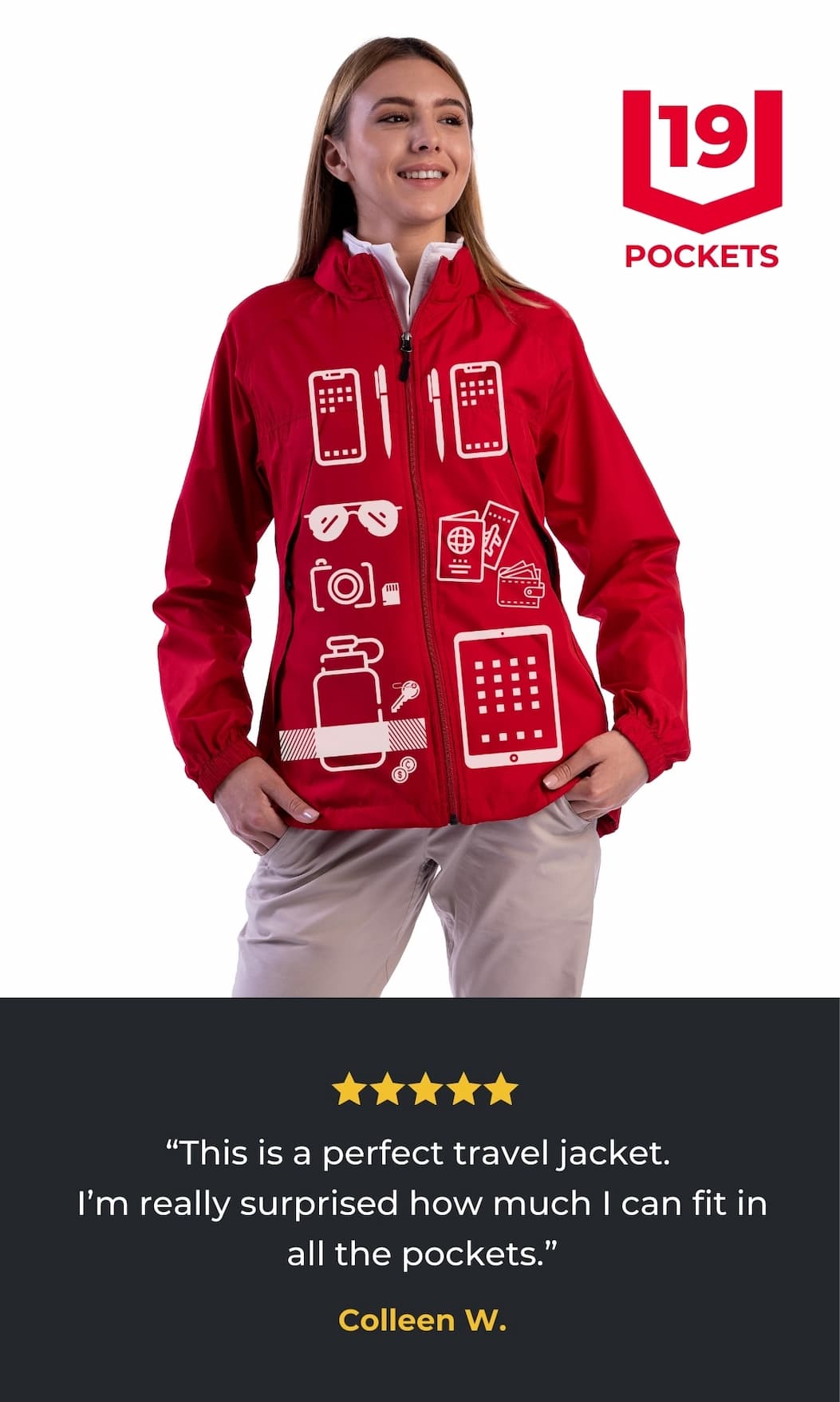 Women's Pack Windbreakers Are Back!