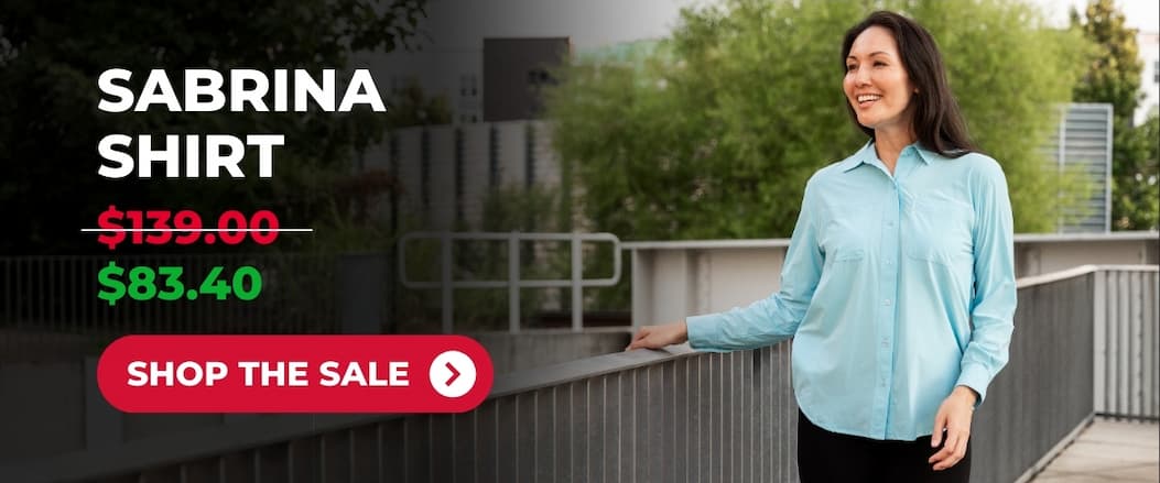 LASTSALE 2025 40% off the Sabrina Shirt