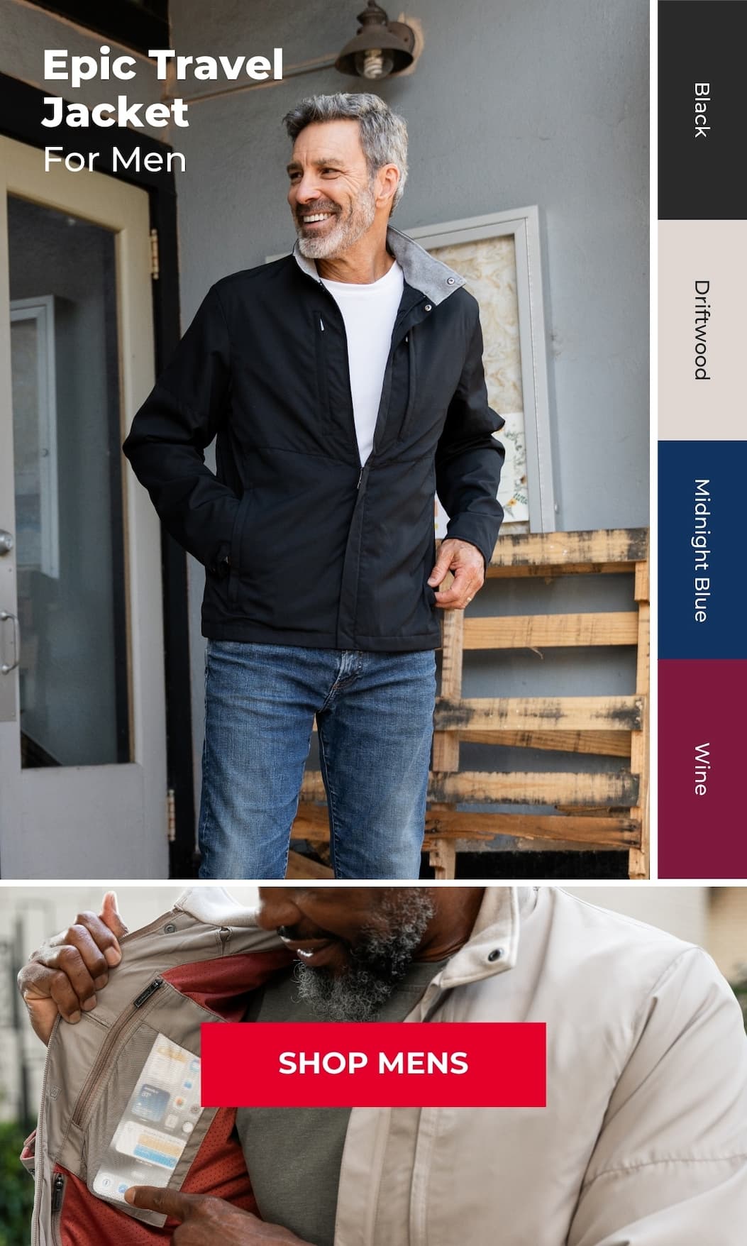 The Epic Travel Jacket for Men 