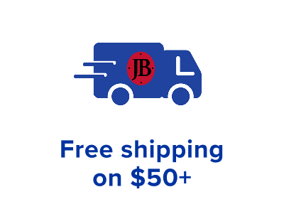 Free shipping on $50+