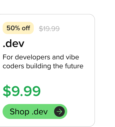 Shop .dev