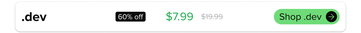Shop .dev