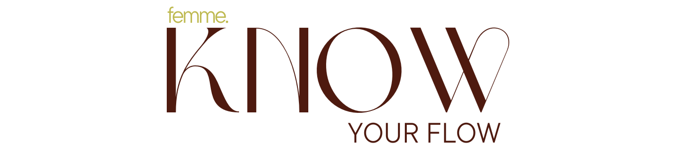 femme Know Your Flow Logo