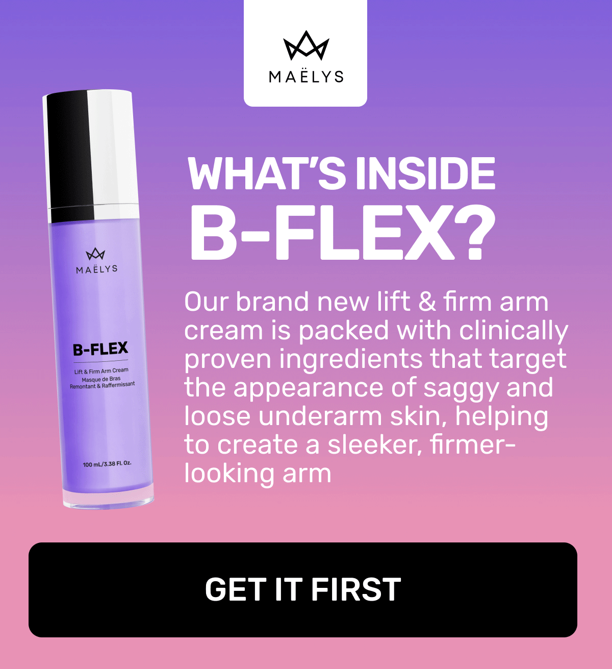 Here’s how BFLEX works 💪 Maelys Cosmetics