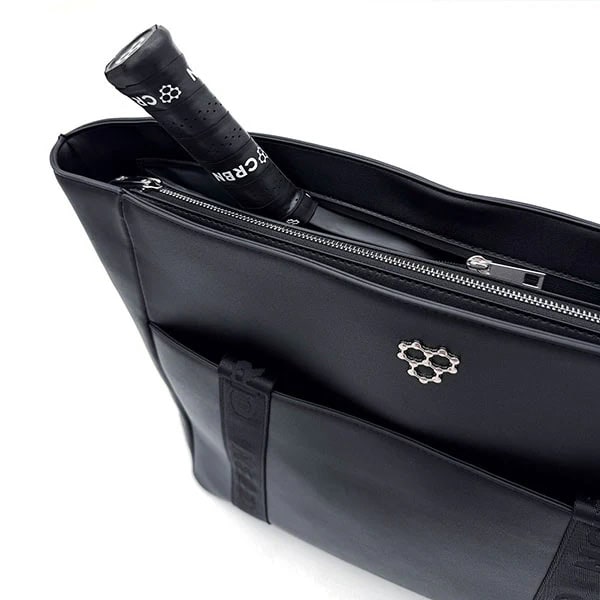 CRBN Club Tote bag with pickleball paddle