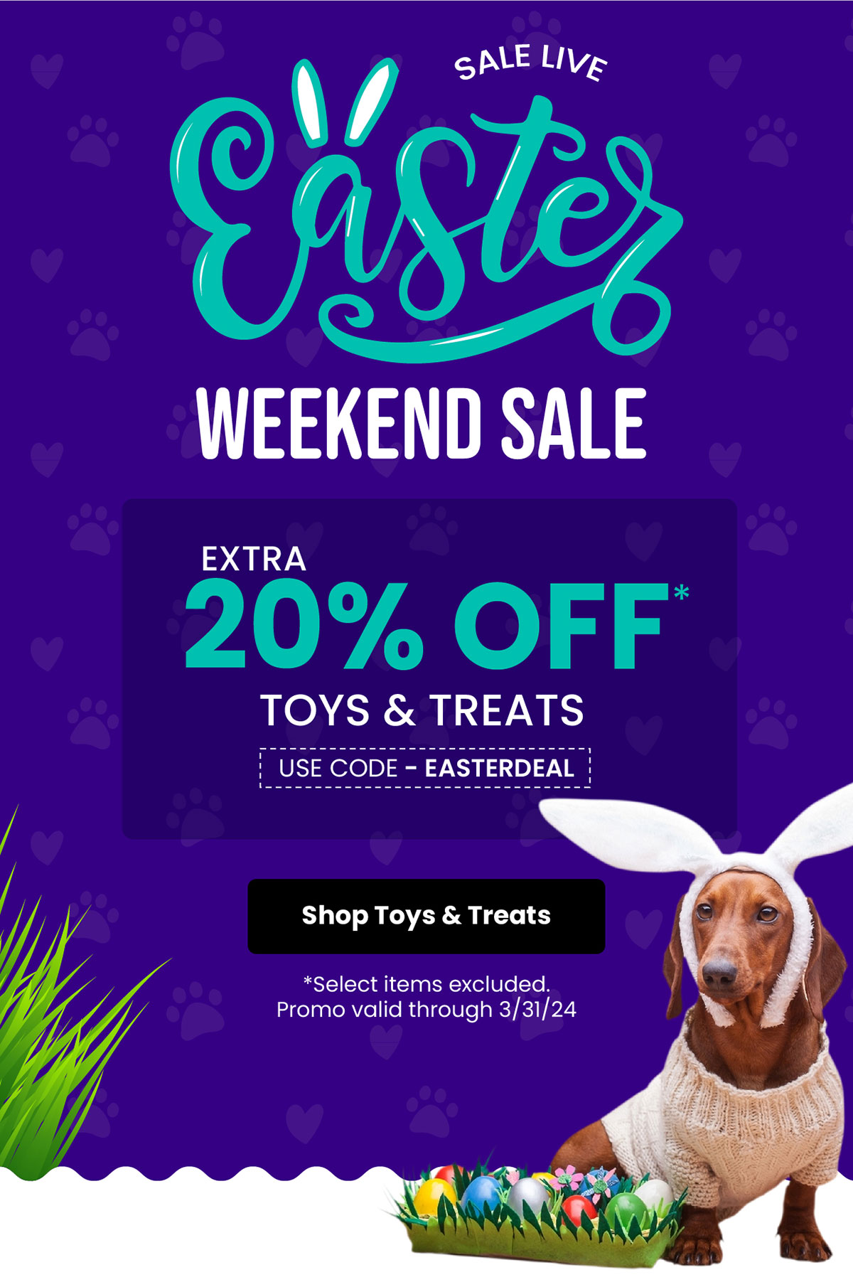 Easter Weekend Sale