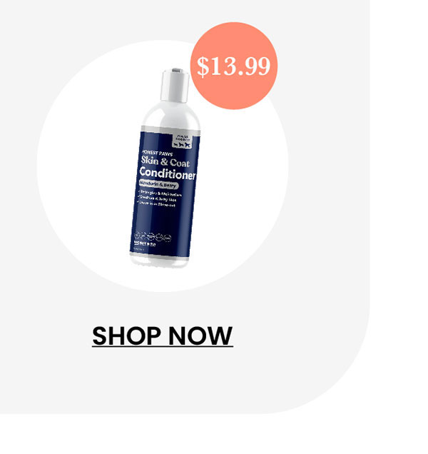 Honest Paws Dog Conditioner - Mandarin & Berry