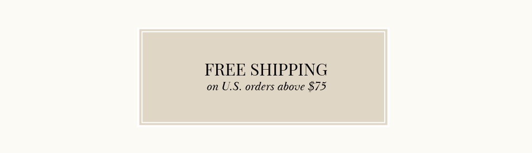 Free shipping above $75