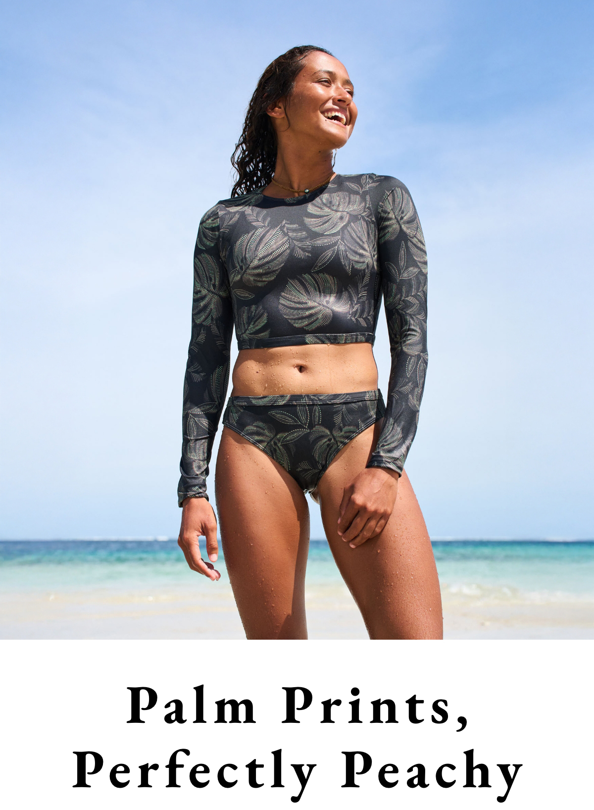 Palm Prints, Perfectly Peachy