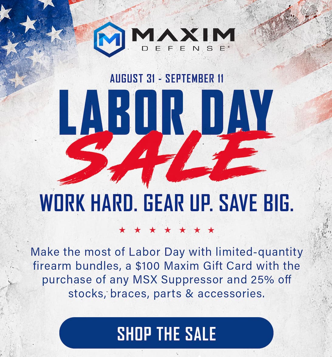 Shop Labor Day Sale