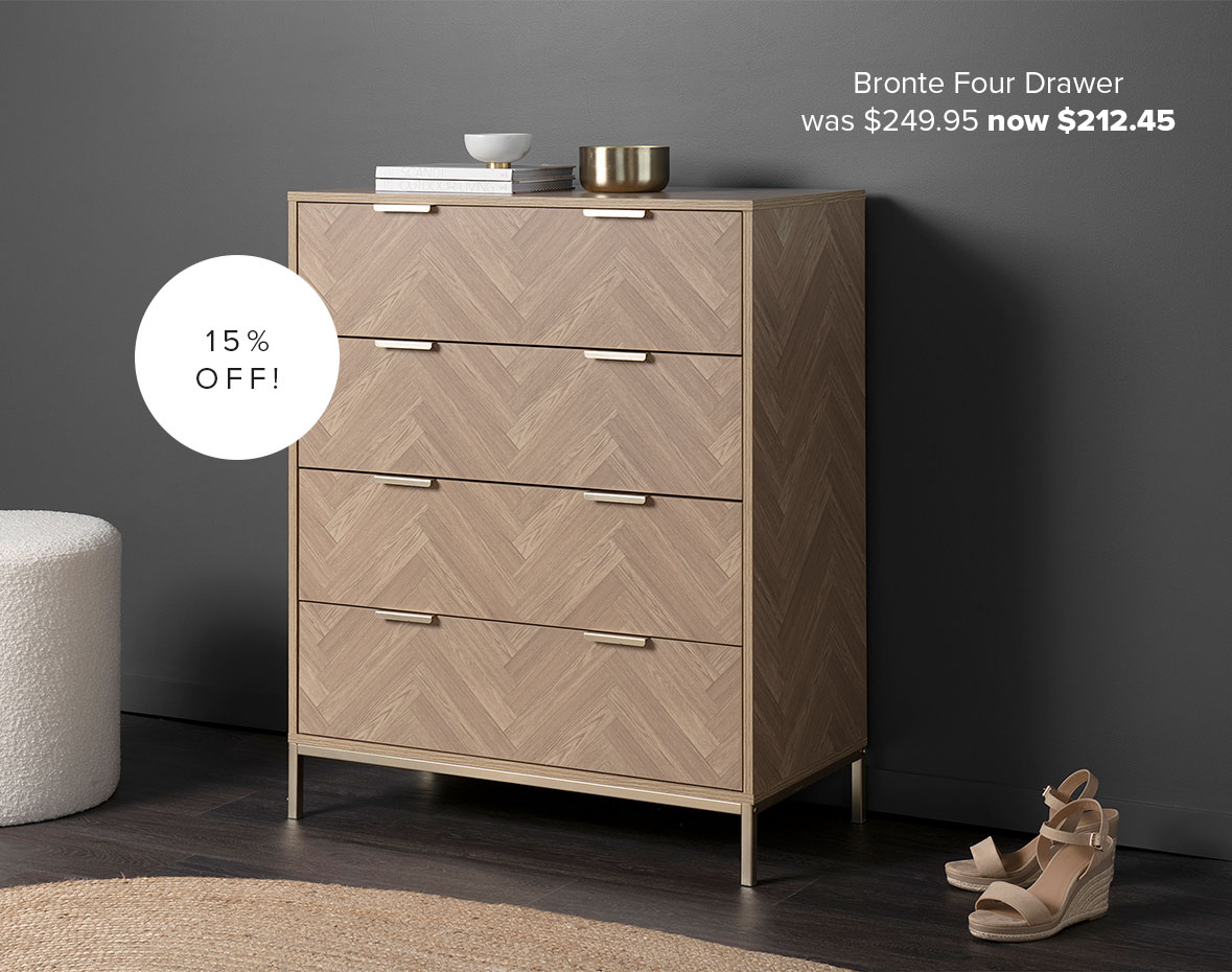 Bronte Four Drawer