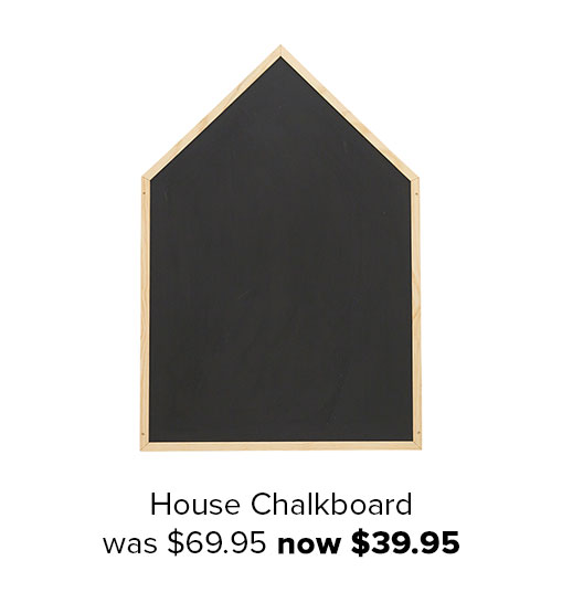 House Chalkboard
