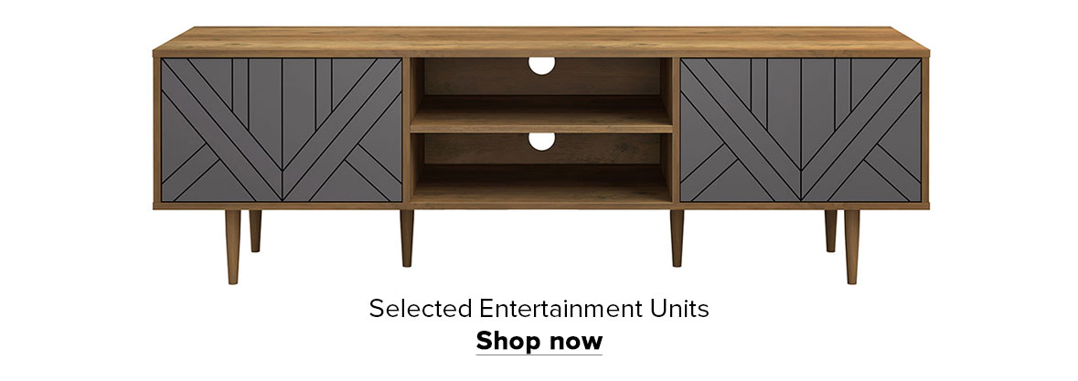 Shop selected Entertainment Units