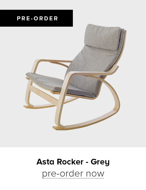 Asta Rocker - Grey