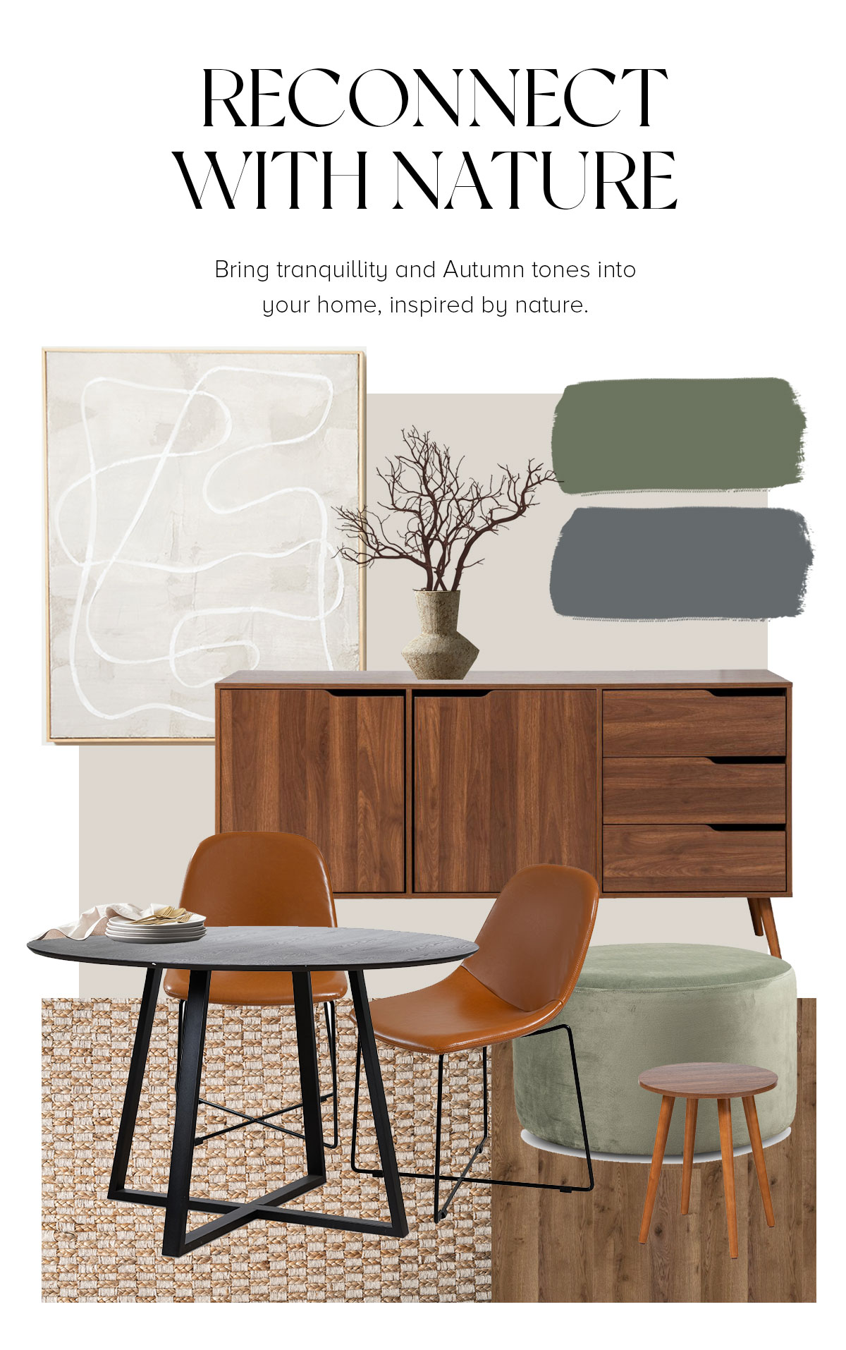 get the look: Colours of the earth