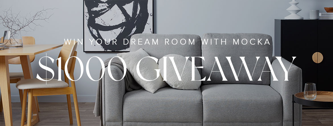 Win your dream room with mocka!
