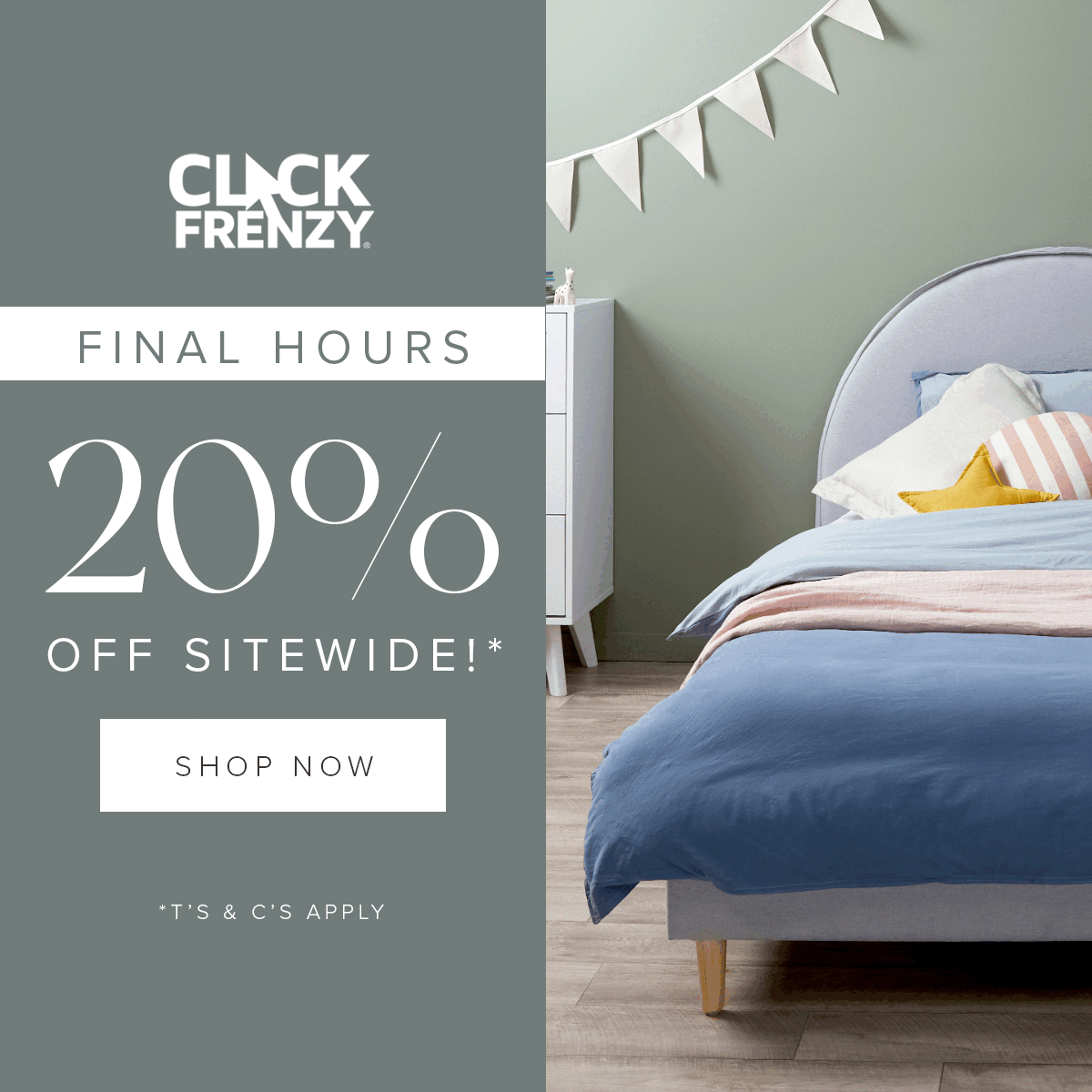 20% off storewide!