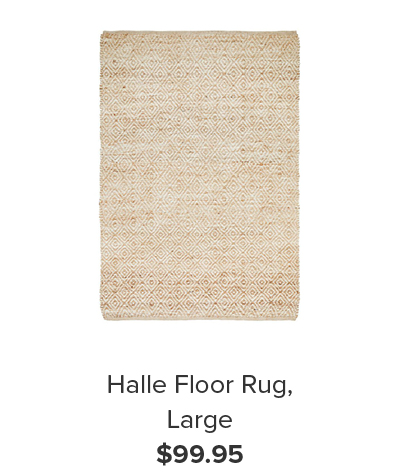 Halle Floor Rug, Large $99.95