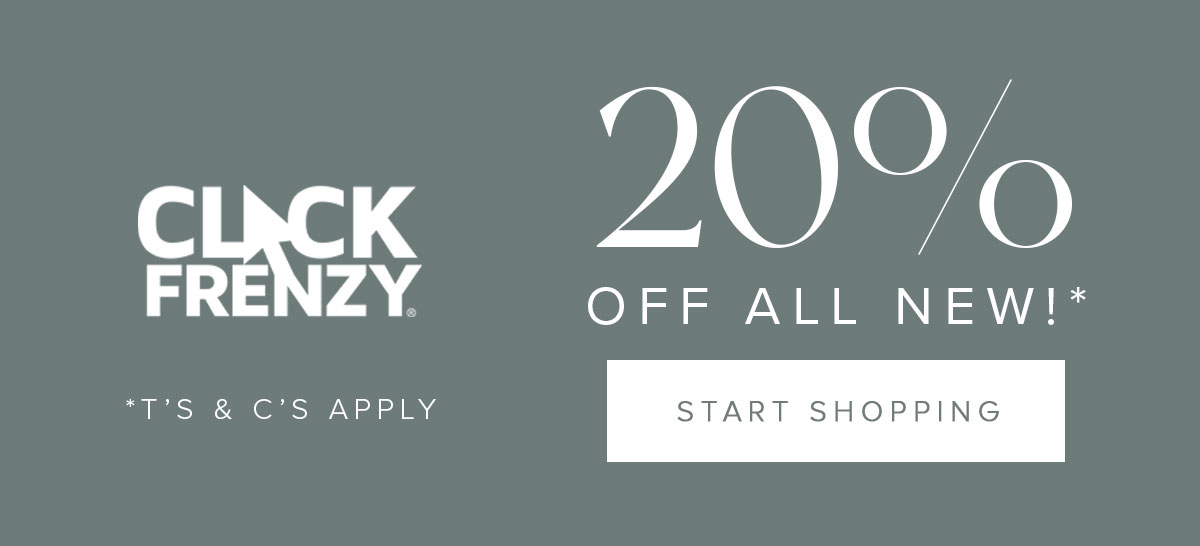20% off storewide!