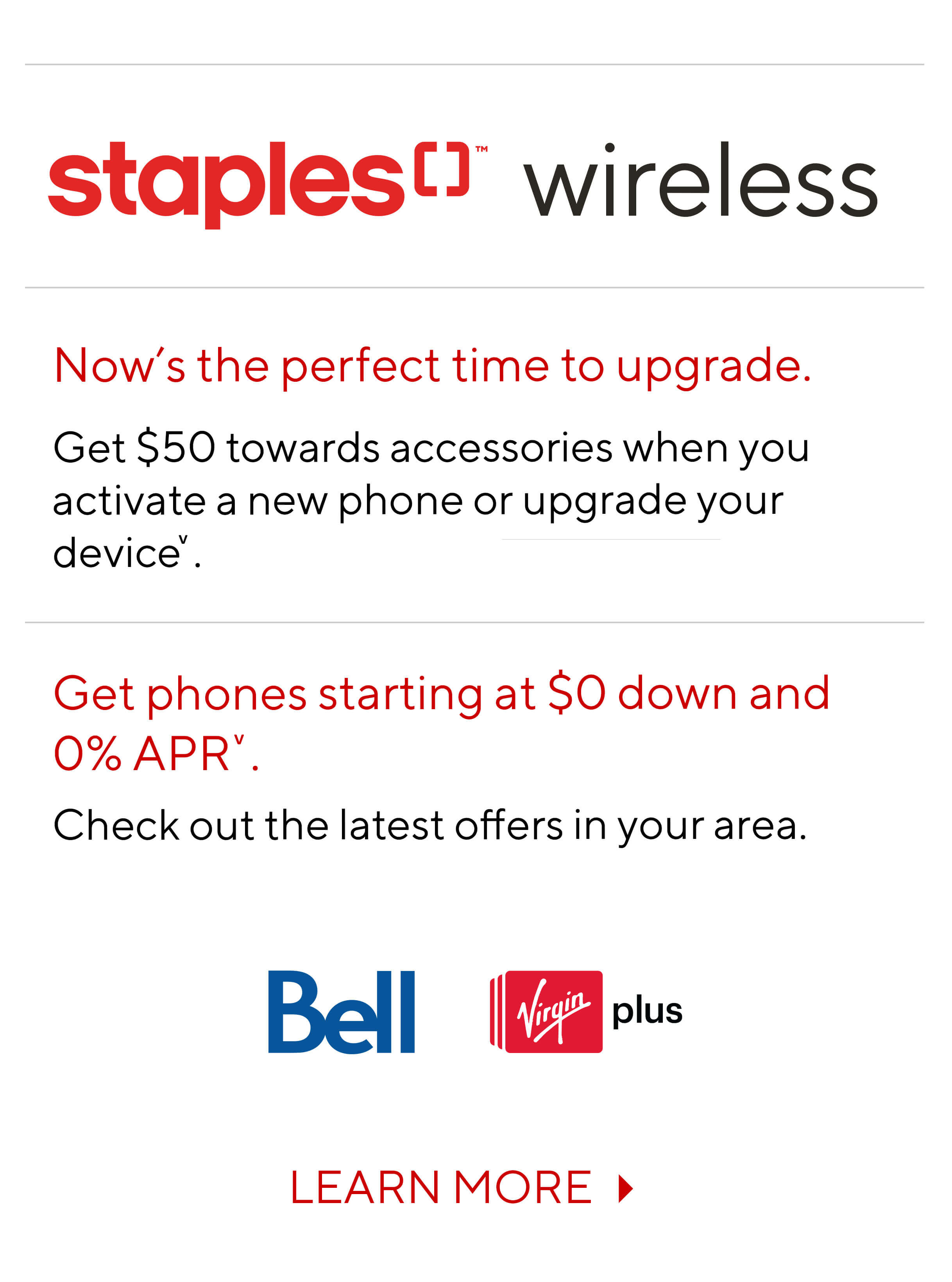 Bell Staples This week only: deals you can’t miss!