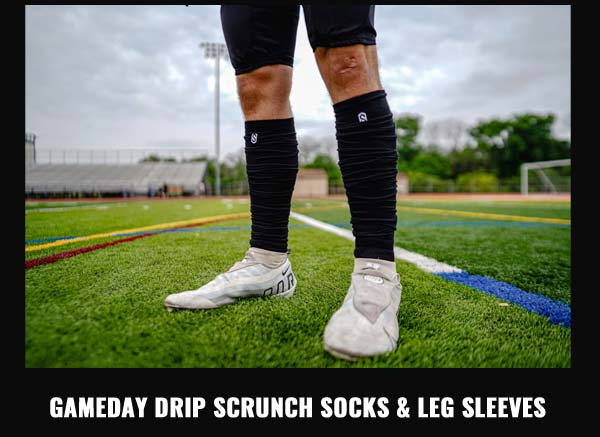 Gameday Drip Socks and Leg Sleeves