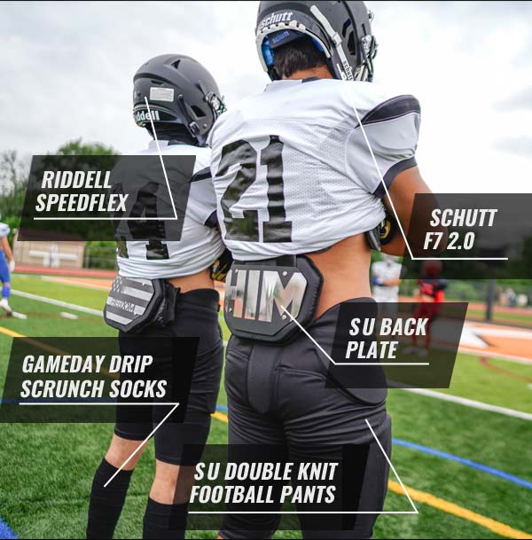 Speedflex, F7, Scrunch Socks, Double-Knit Pants, Back Plate.