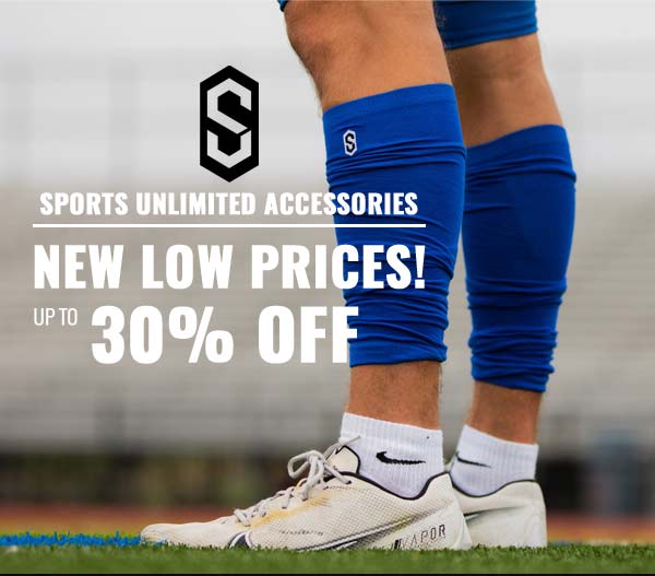 New Low Prices on Sports Unlimited Accessories - Up to 30% Off or more!