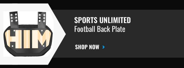 Sports Unlimited Football Back Plate