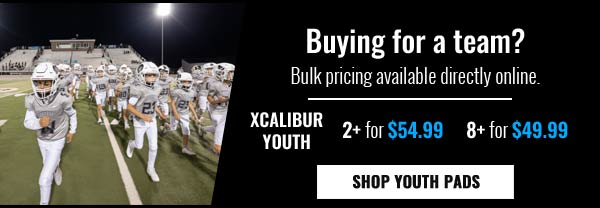Buying for a Team? Get Bulk pricing directly online. Shop Youth Team Pads